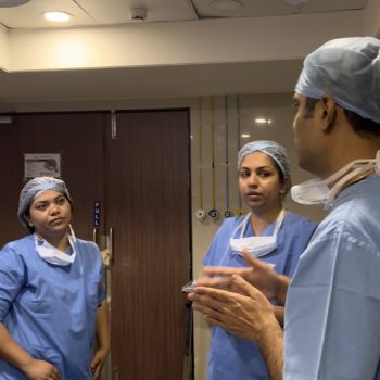 Dr Kashinath & Dr Nivedita conducting training